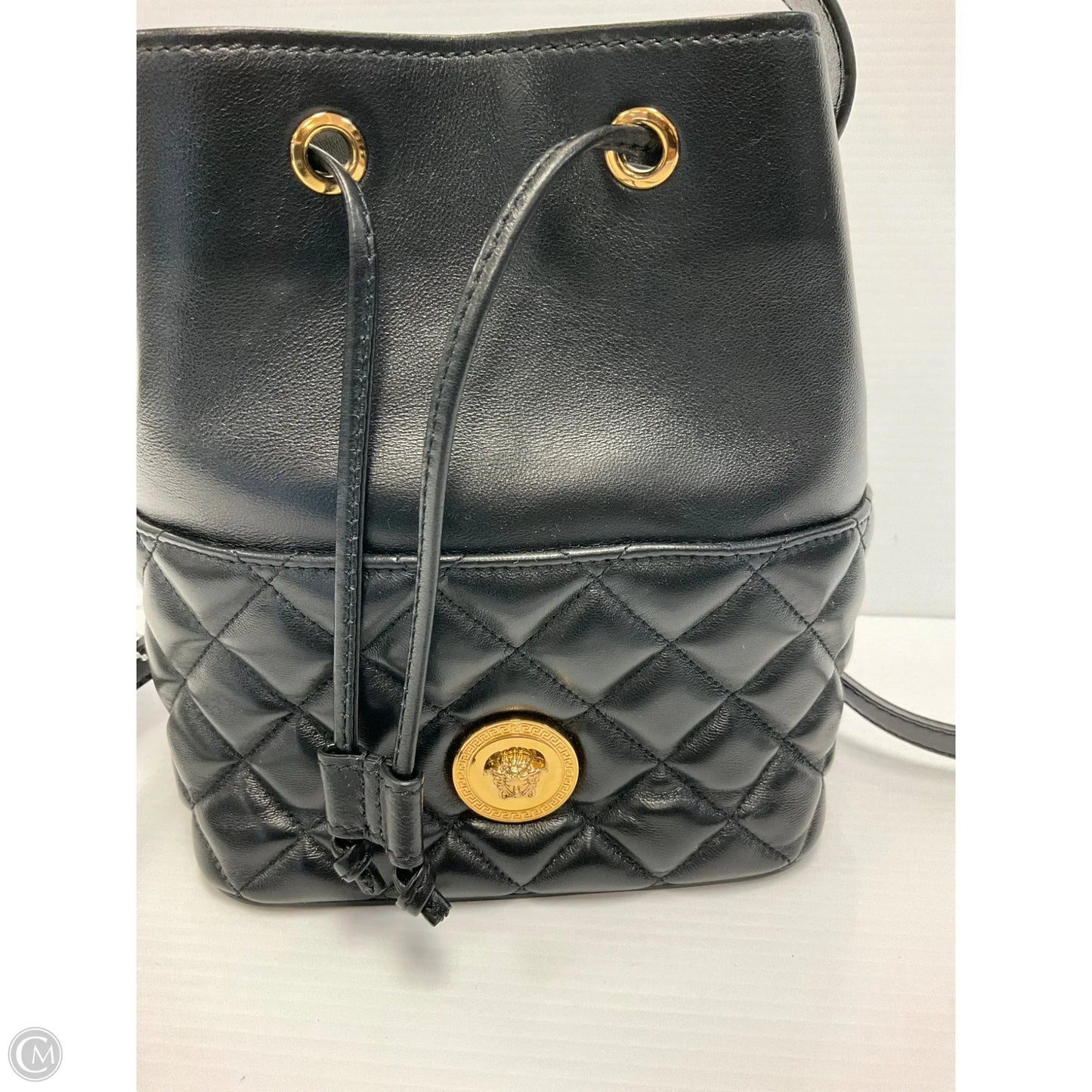 Handbag Luxury Designer By Versace, Size: Small