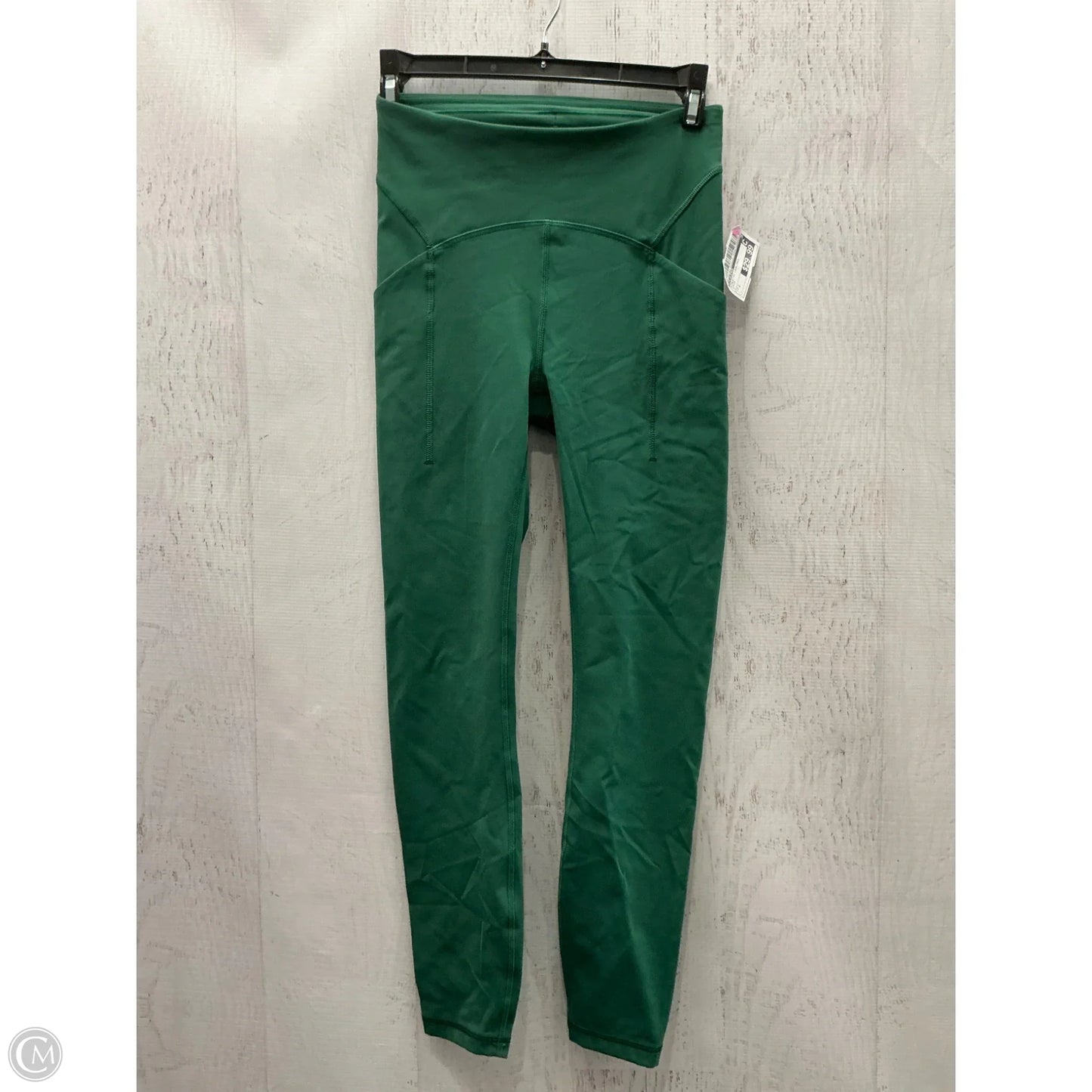 Athletic Leggings By Lululemon In Green, Size: 2