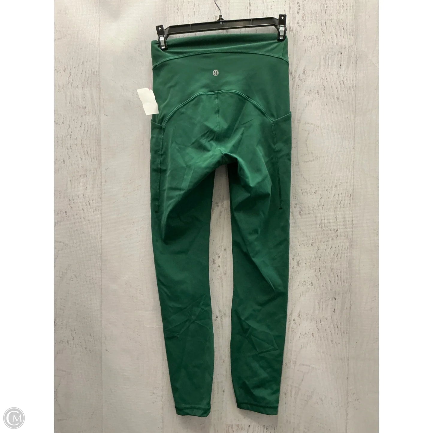 Athletic Leggings By Lululemon In Green, Size: 2