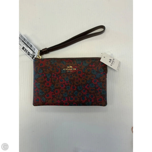 Wristlet Designer By Coach, Size: Small