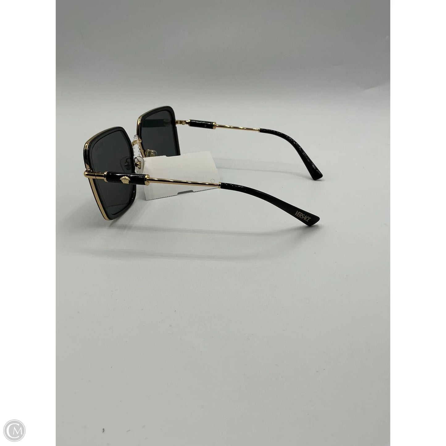 Sunglasses Luxury Designer By Versace, Size: Large