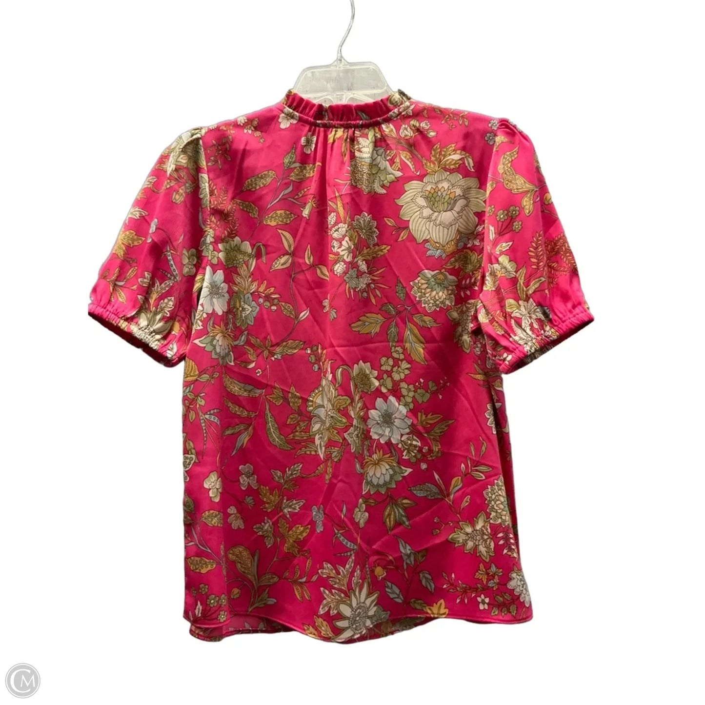 Top Short Sleeve By Current Air In Floral Print, Size: Xs