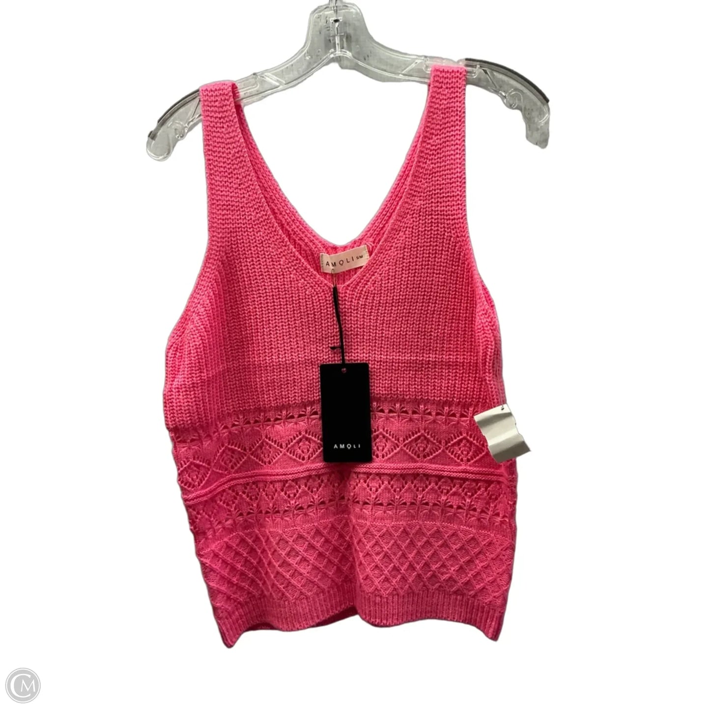 Top Sleeveless By Clothes Mentor In Pink, Size: S