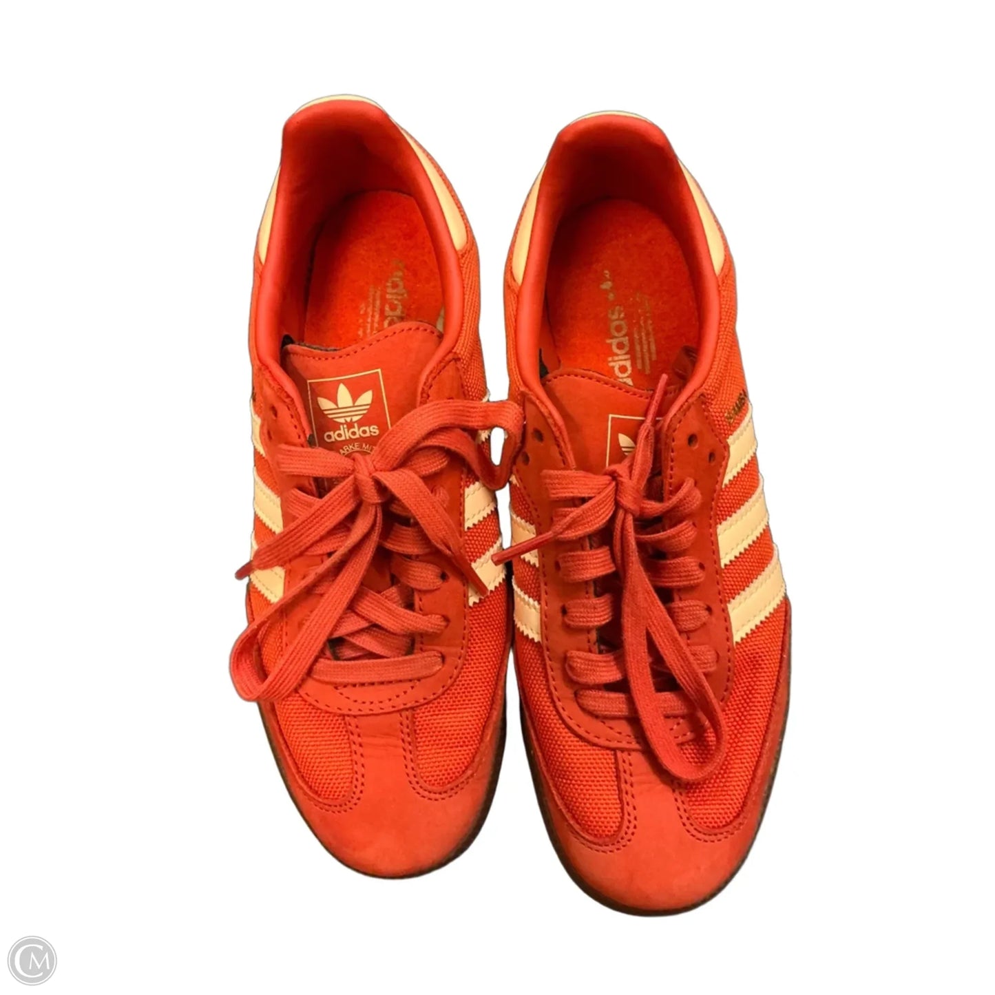 Shoes Sneakers By Adidas In Orange, Size: 6