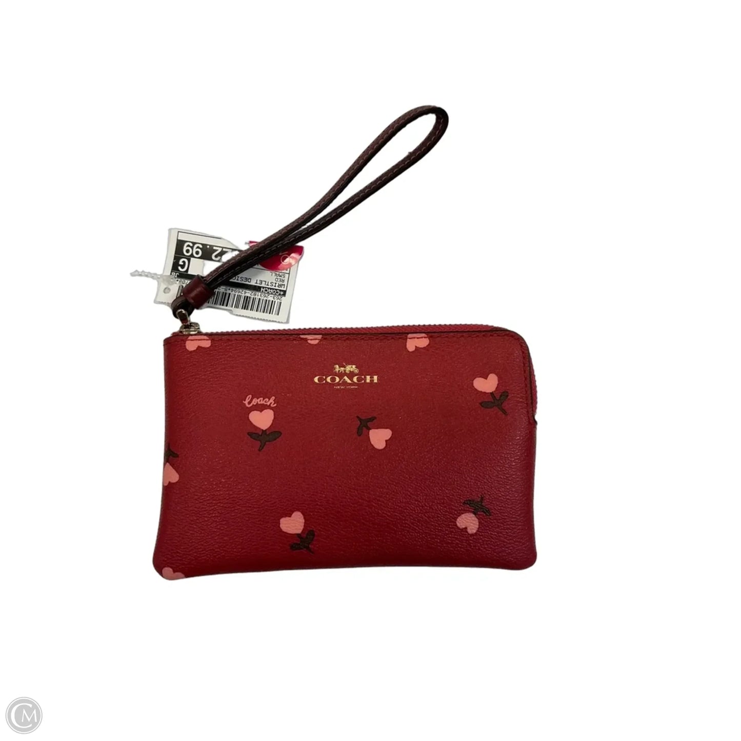 Wristlet Designer By Coach, Size: Small