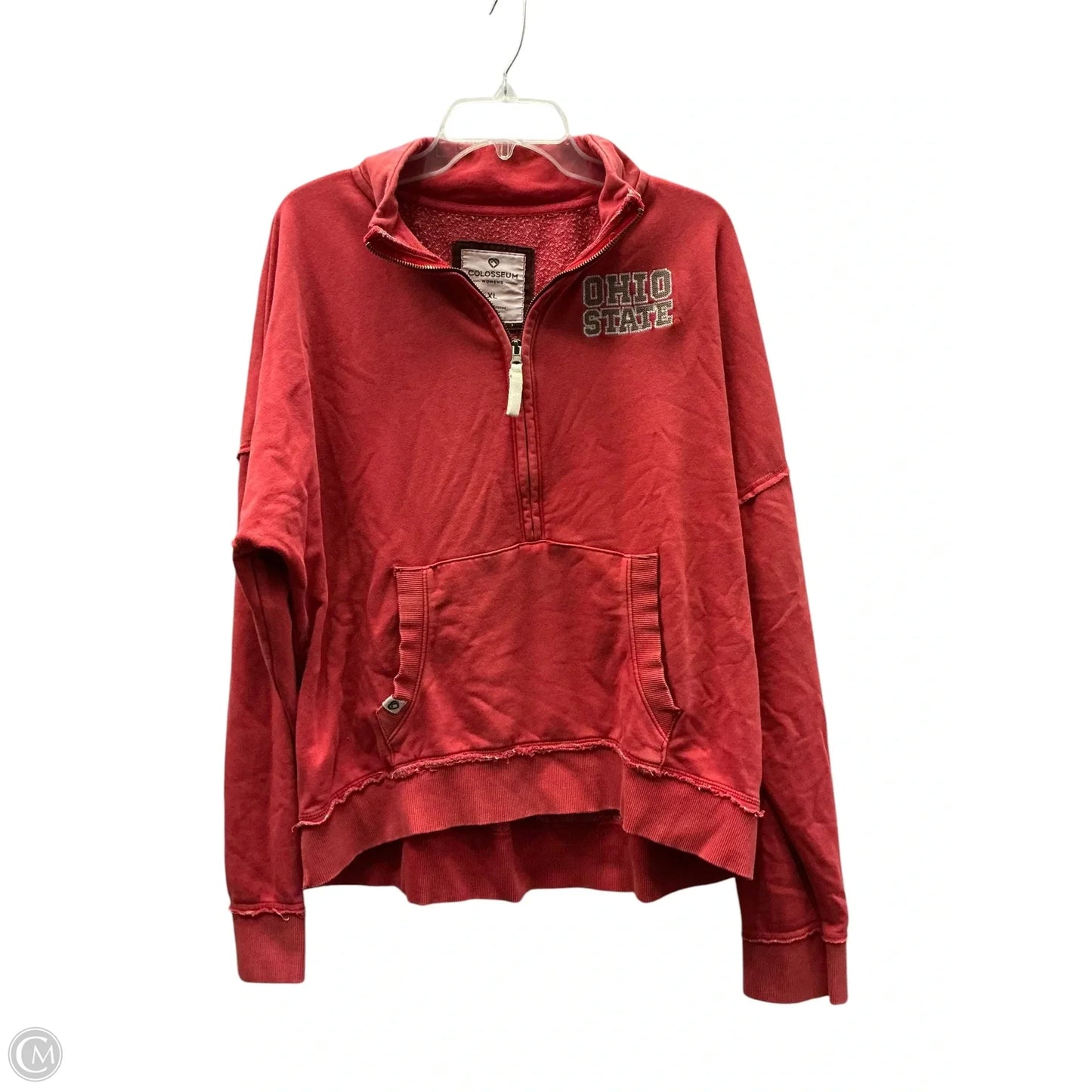 Sweatshirt Collar By Colosseum In Red, Size: Xl
