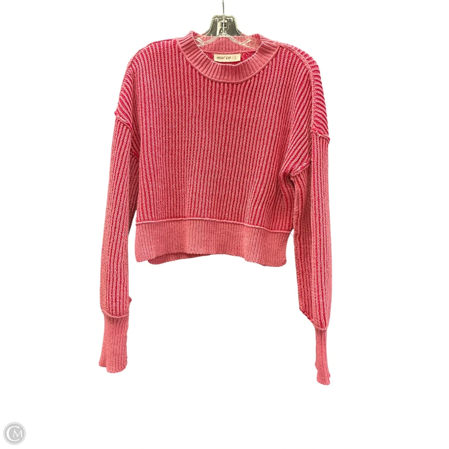 Sweater By New In In Pink, Size: S