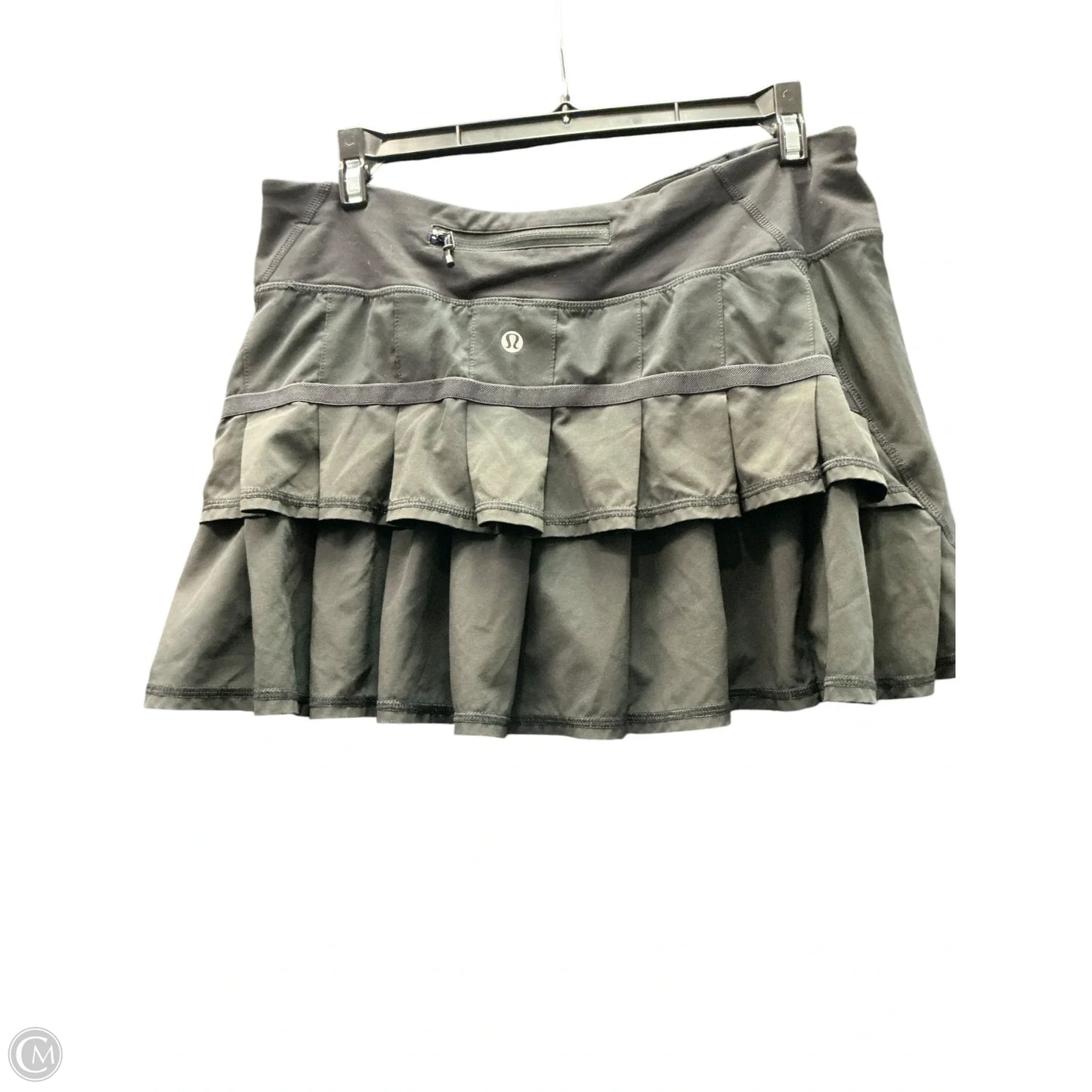 Athletic Skirt By Lululemon In Black, Size: 8