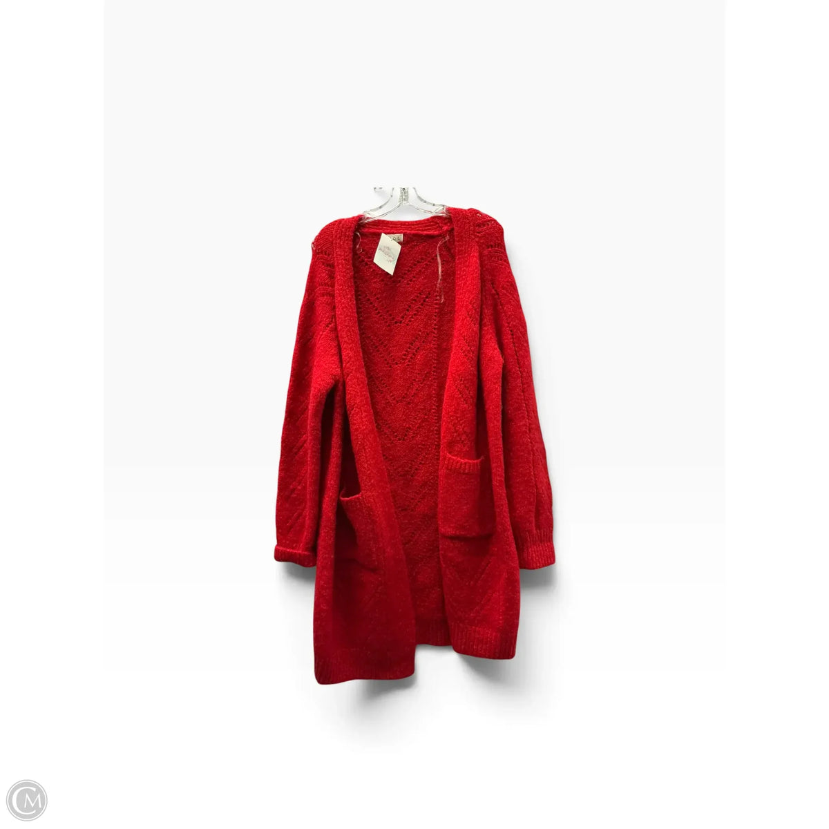 Cardigan By Pol In Red, Size: M