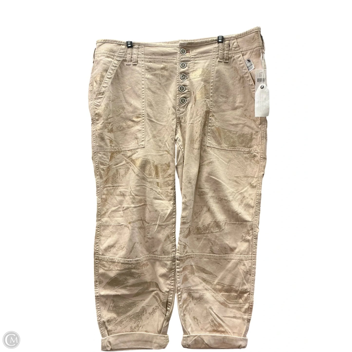 Pants Other By Anthropologie In Gold, Size: 16