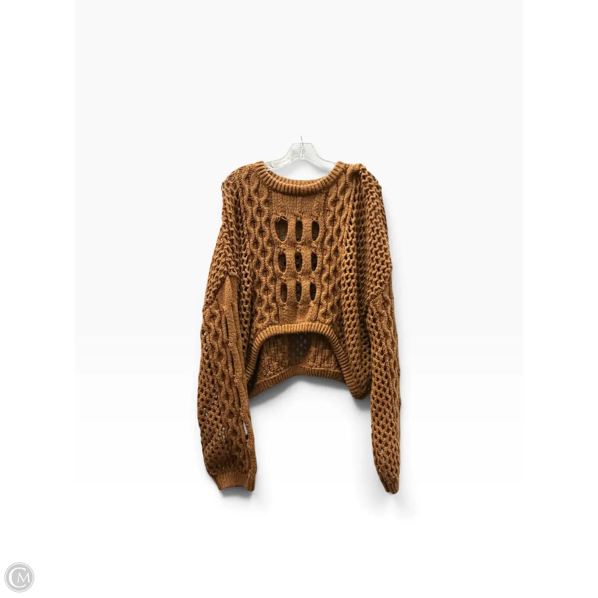 Sweater By Cider In Brown, Size: 4x