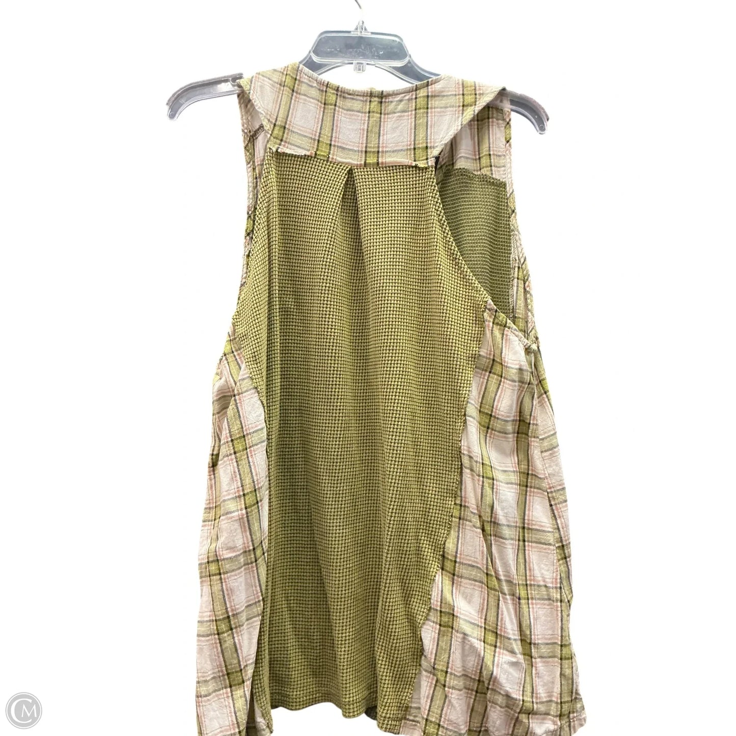 Top Long Sleeve By Pol In Green, Size: L