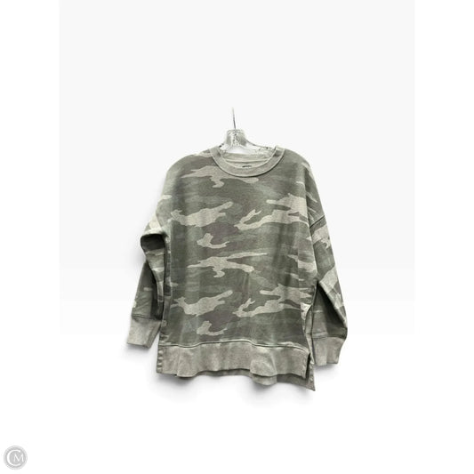 Sweatshirt Crewneck By Aerie In Camouflage Print, Size: M