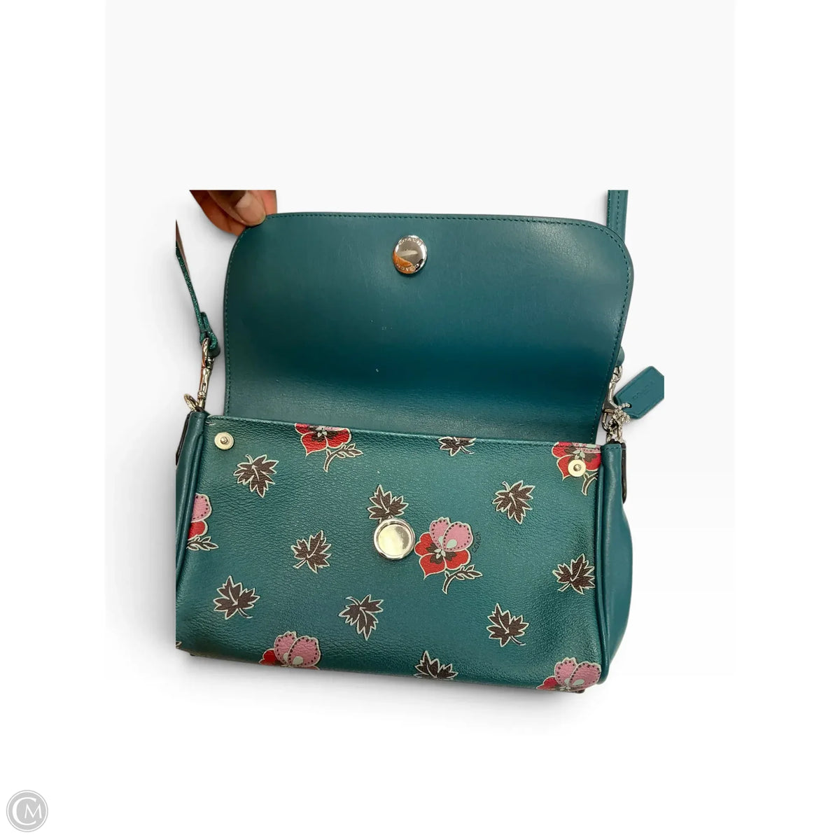 Crossbody Designer By Coach, Size: Small