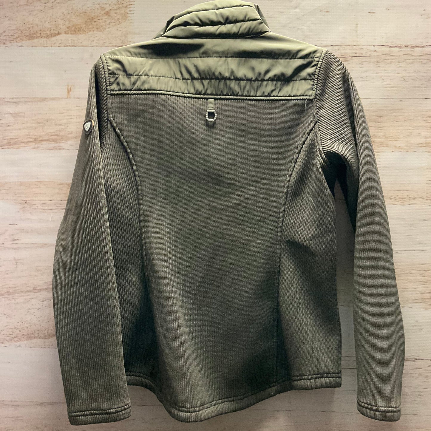 Jacket Fleece By Ariat In Green, Size: M