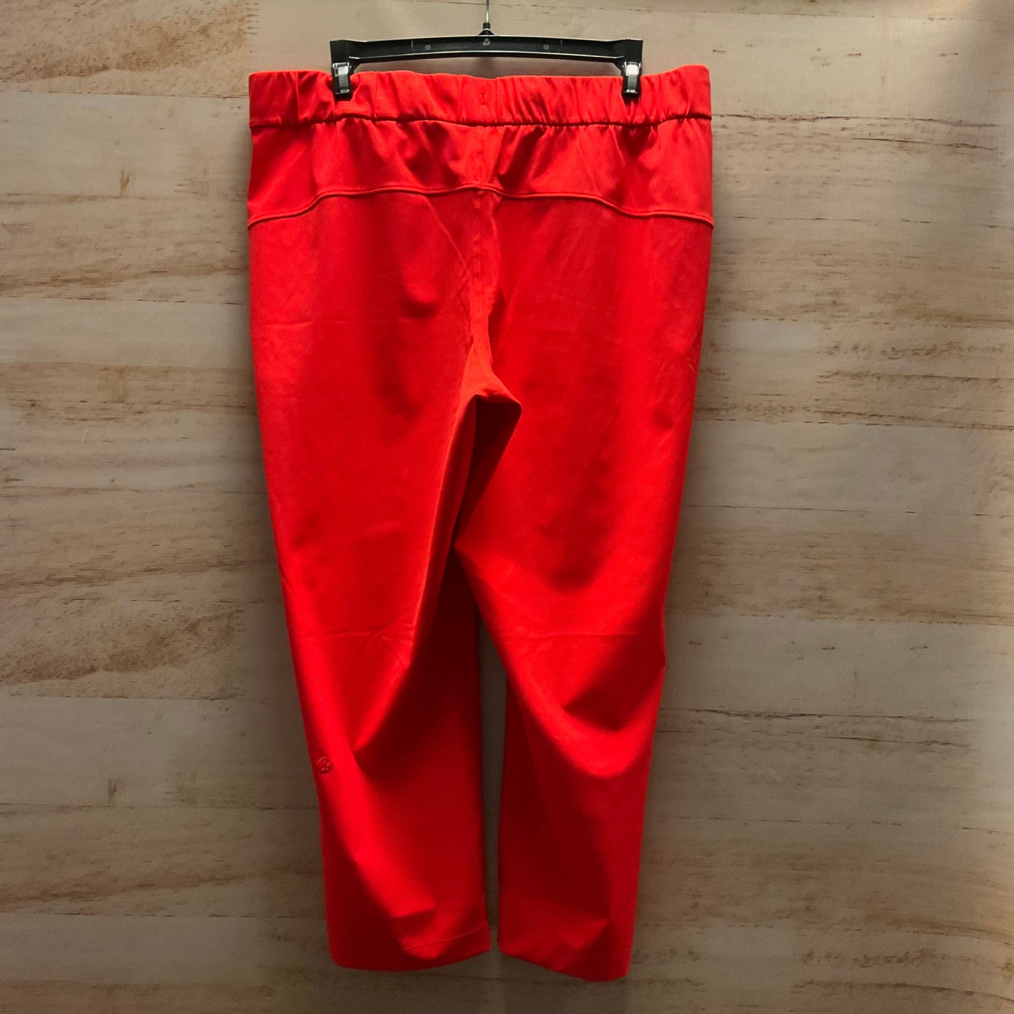 Athletic Pants By Lululemon In Red, Size: 10