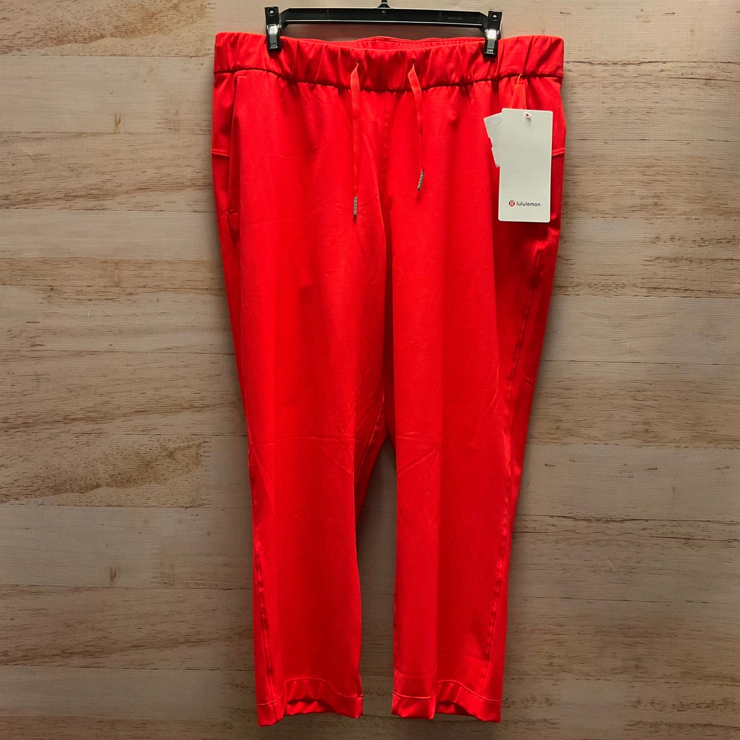 Athletic Pants By Lululemon In Red, Size: 10