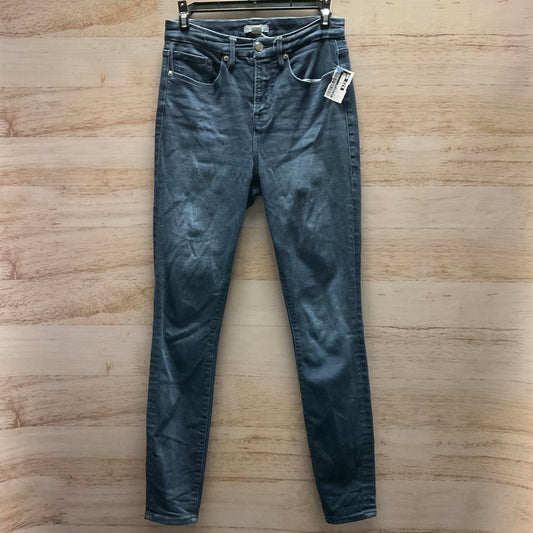 Jeans Skinny By Good American In Blue Denim, Size: 6