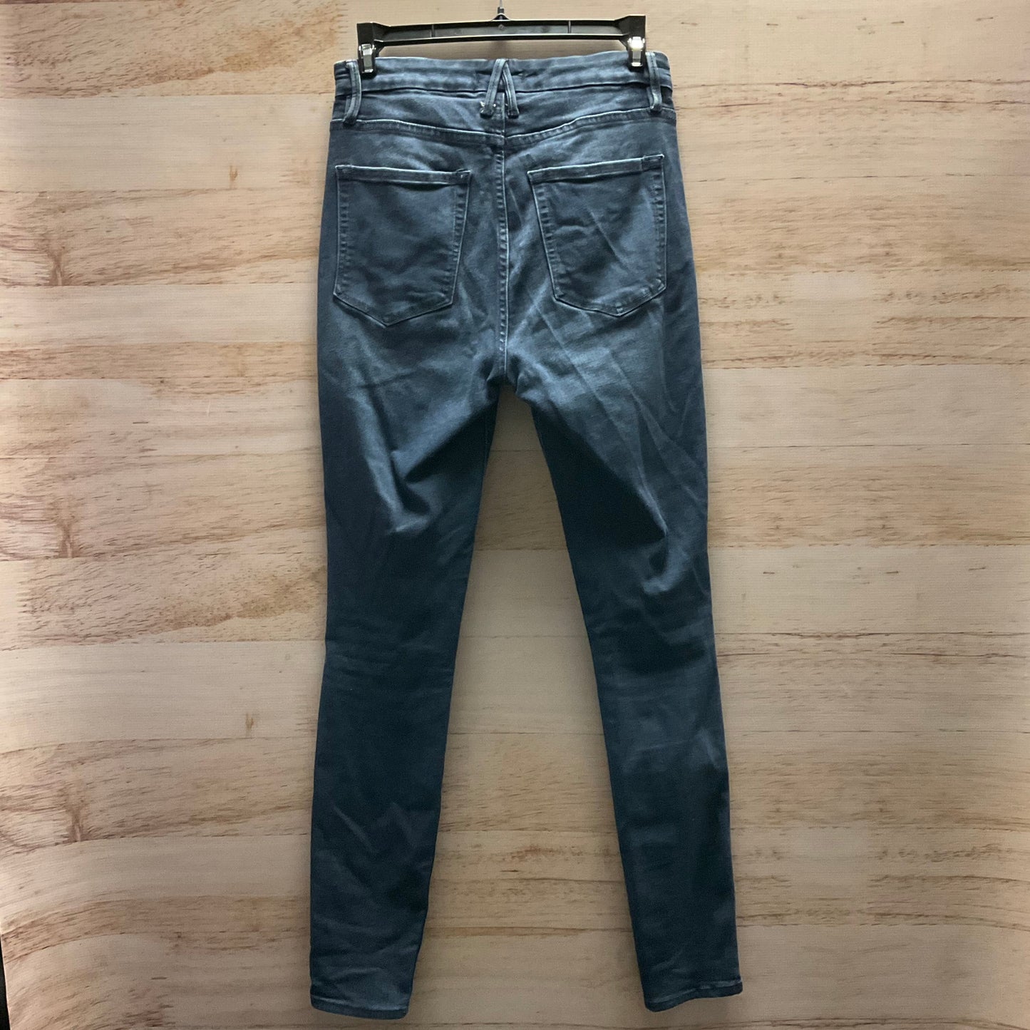 Jeans Skinny By Good American In Blue Denim, Size: 6