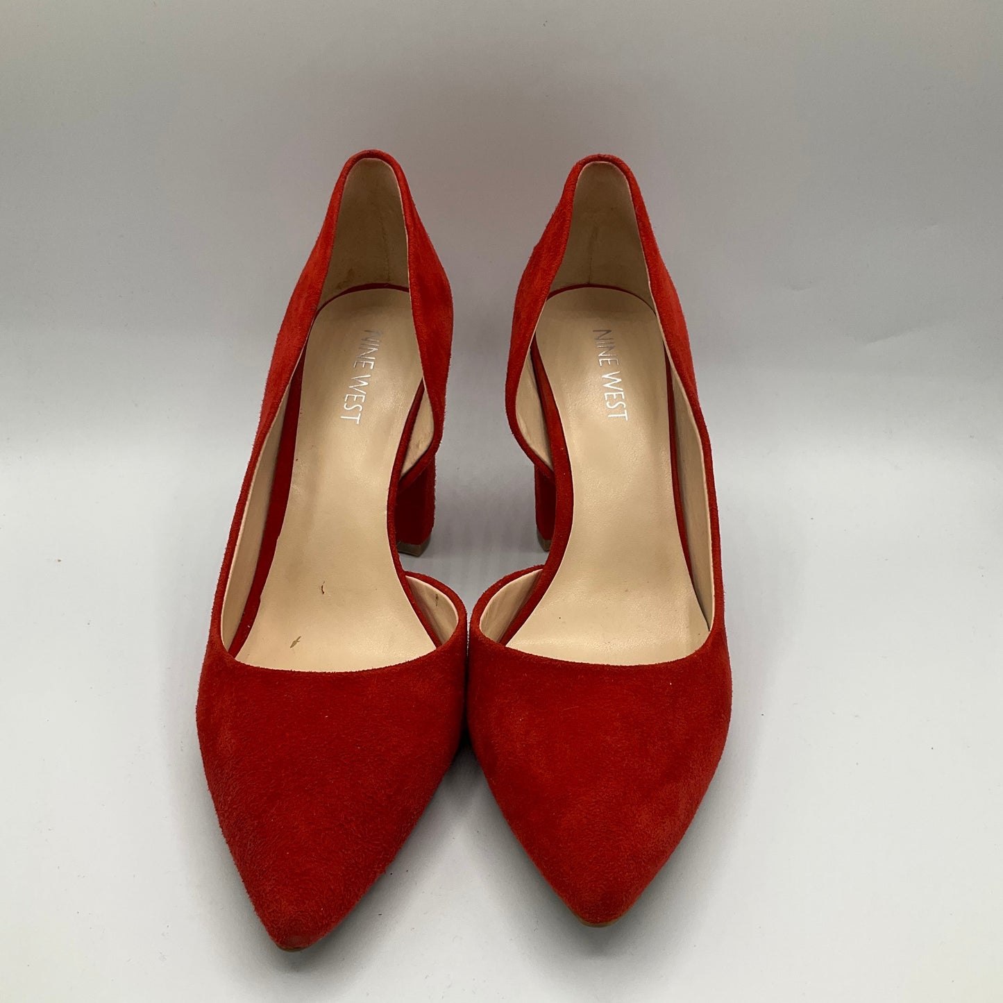 Shoes Heels Block By White House Black Market In Red, Size: 7.5