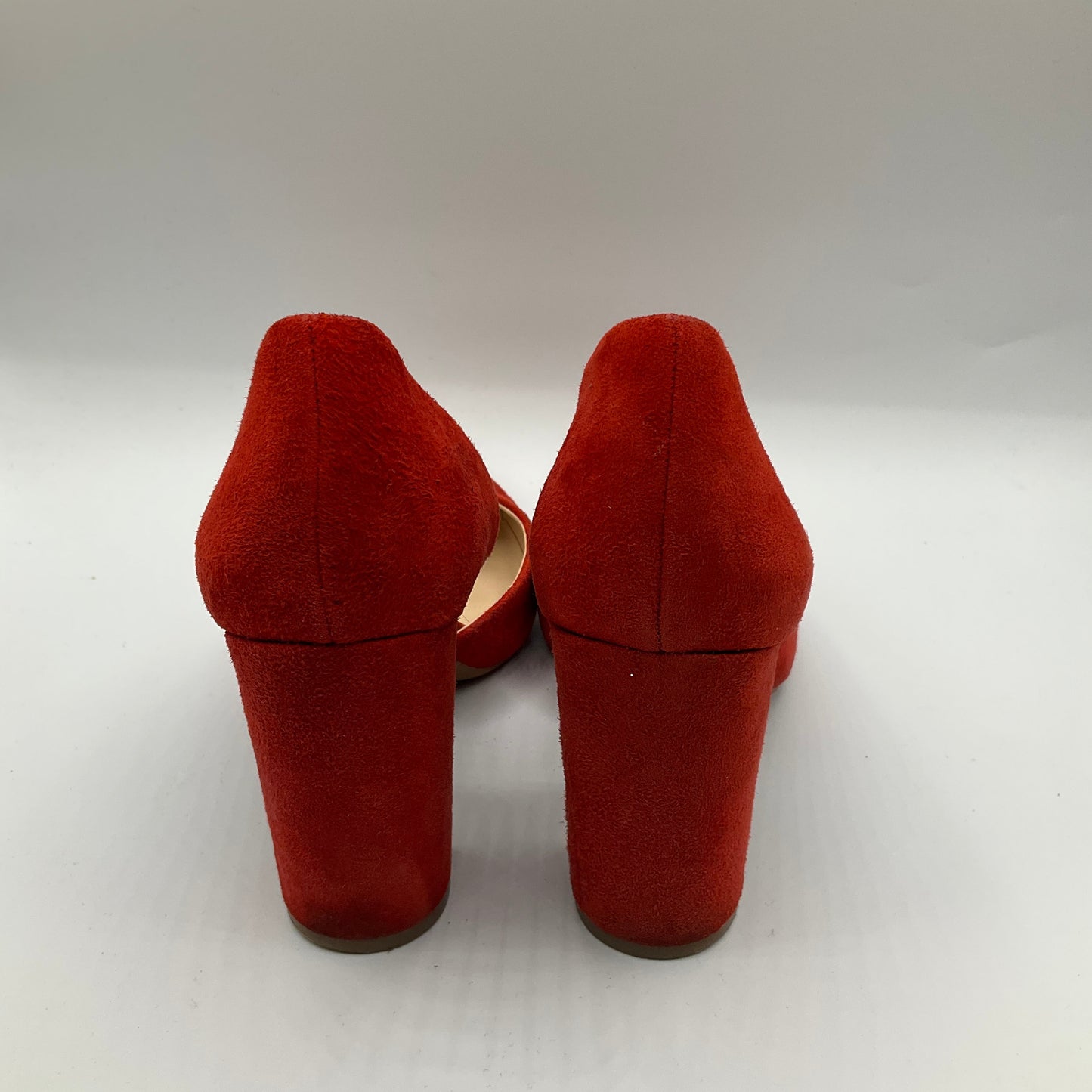 Shoes Heels Block By White House Black Market In Red, Size: 7.5