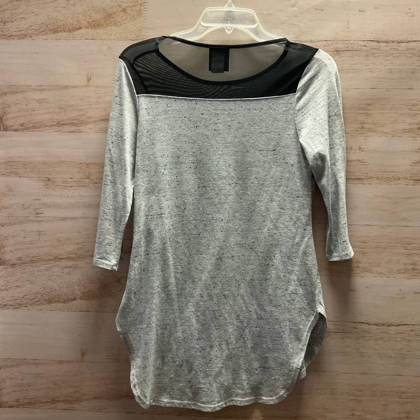 Top 3/4 Sleeve Basic By Harley Davidson In Grey, Size: S