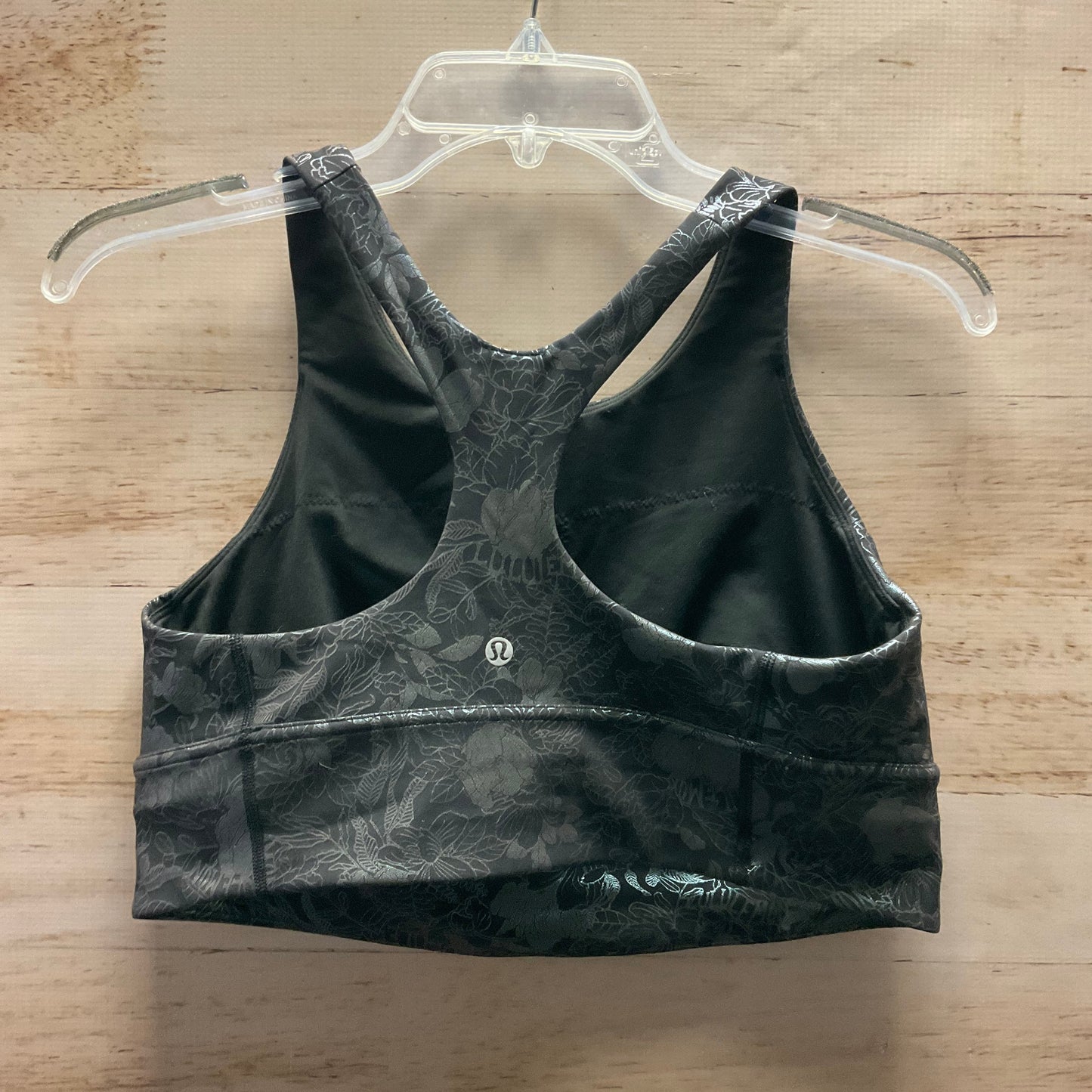 Athletic Bra By Lululemon In Black, Size: 12