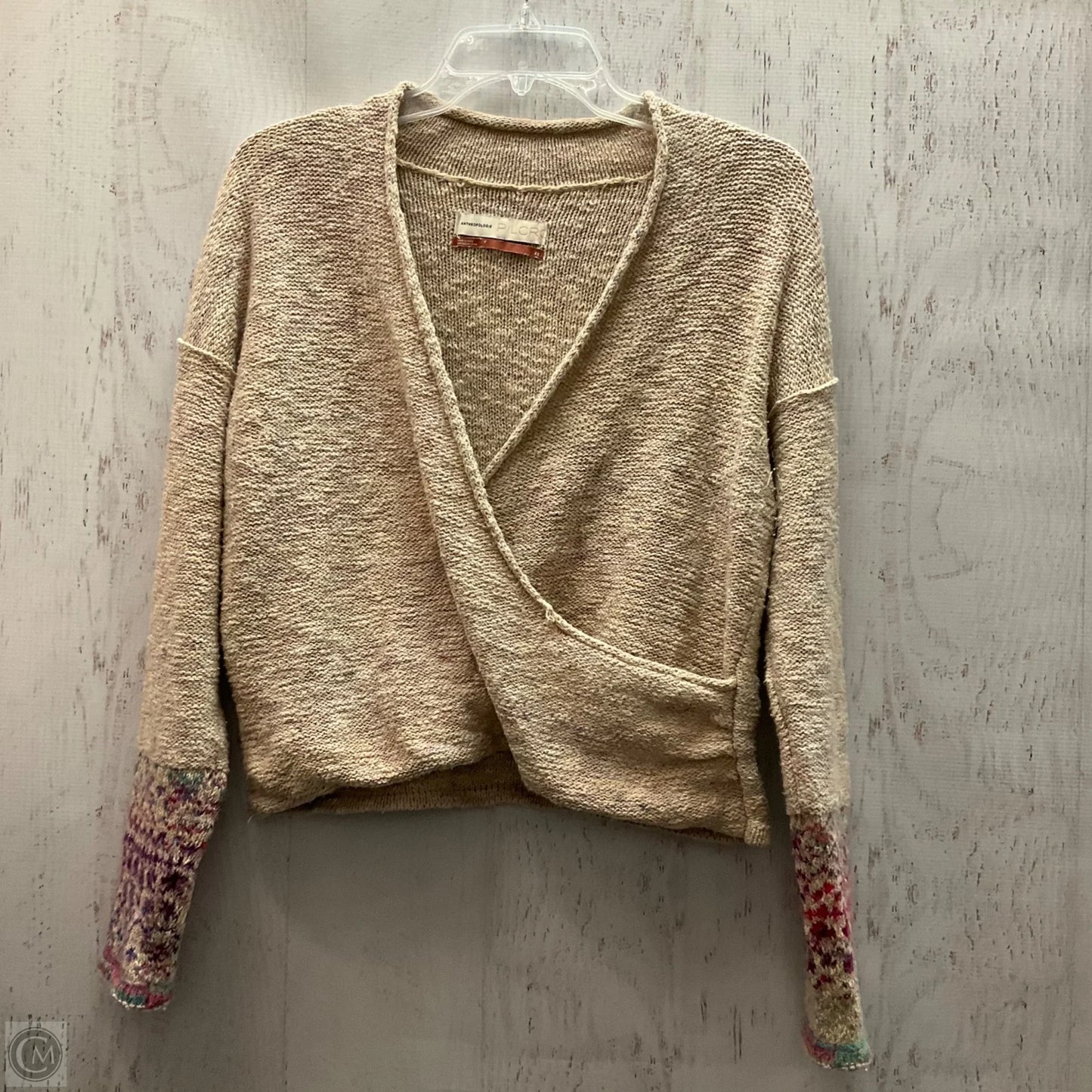 Top Long Sleeve By Pilcro In Multi-colored, Size: Xs