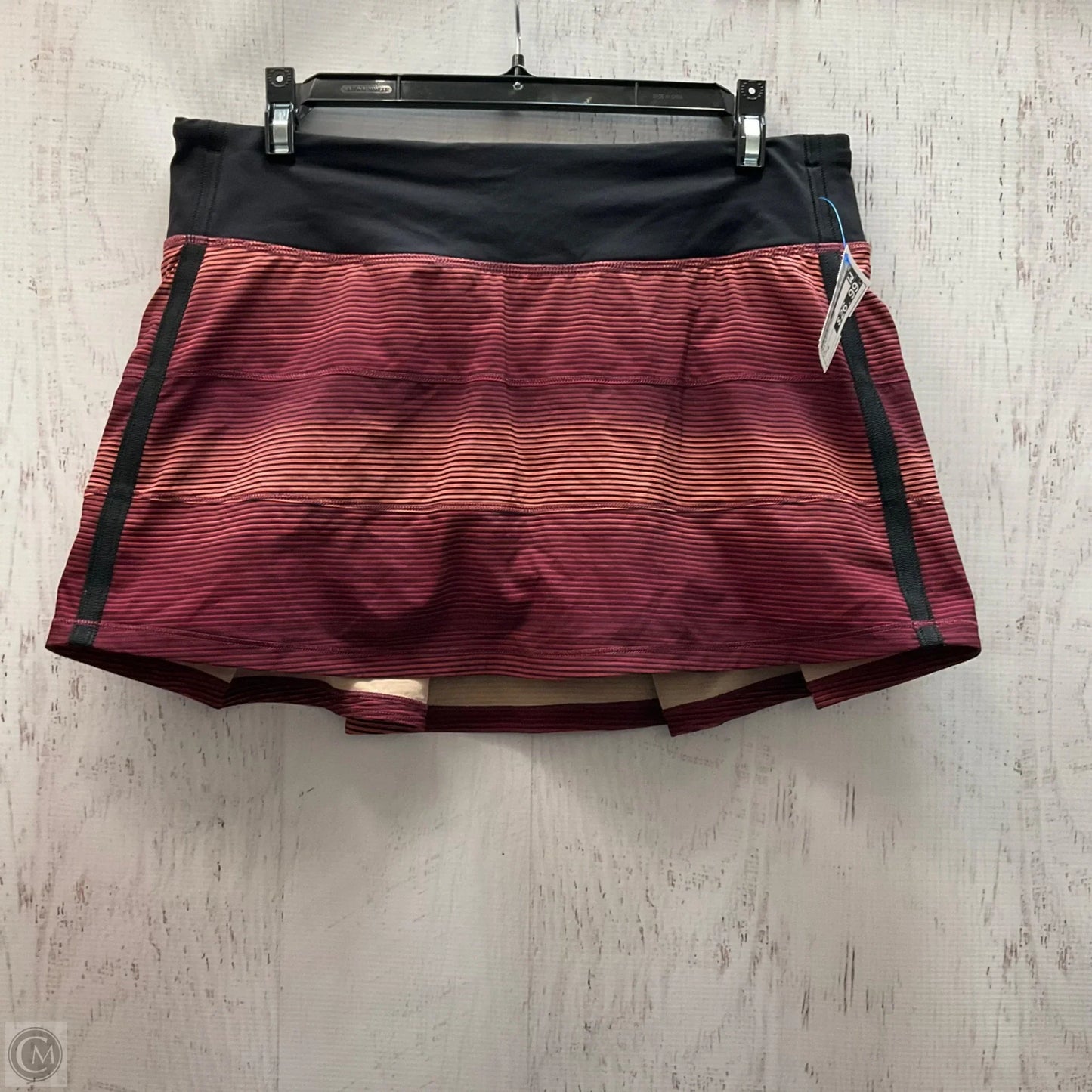 Athletic Skort By Lululemon In Multi-colored, Size: 8