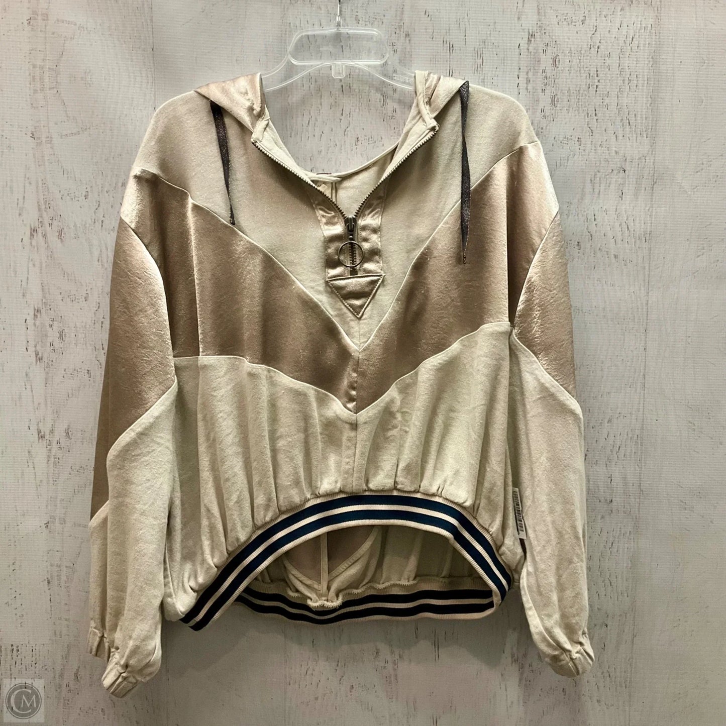 Top Long Sleeve By Free People In Gold, Size: L