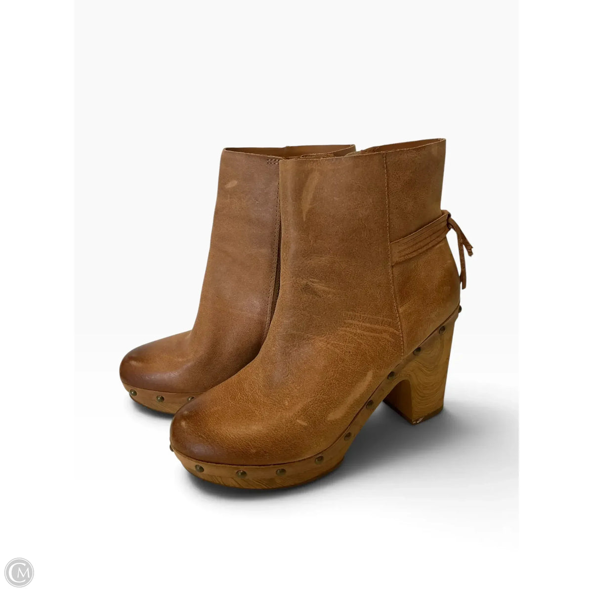 Boots Mid-calf Heels By Kork Ease In Brown, Size: 8