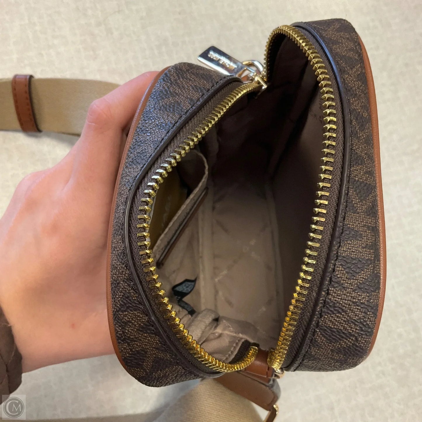 Crossbody Designer By Michael Kors, Size: Small