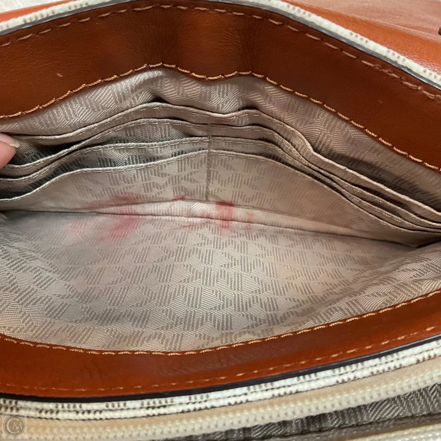 Crossbody Designer By Michael Kors, Size: Small