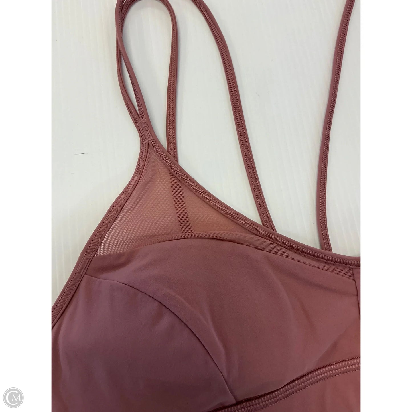 Athletic Bra By Lululemon In Pink, Size: 8