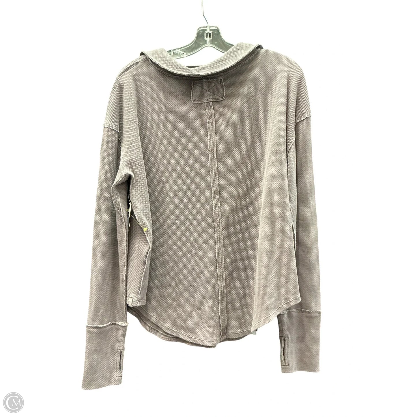 Top Long Sleeve By We The Free In Purple, Size: L