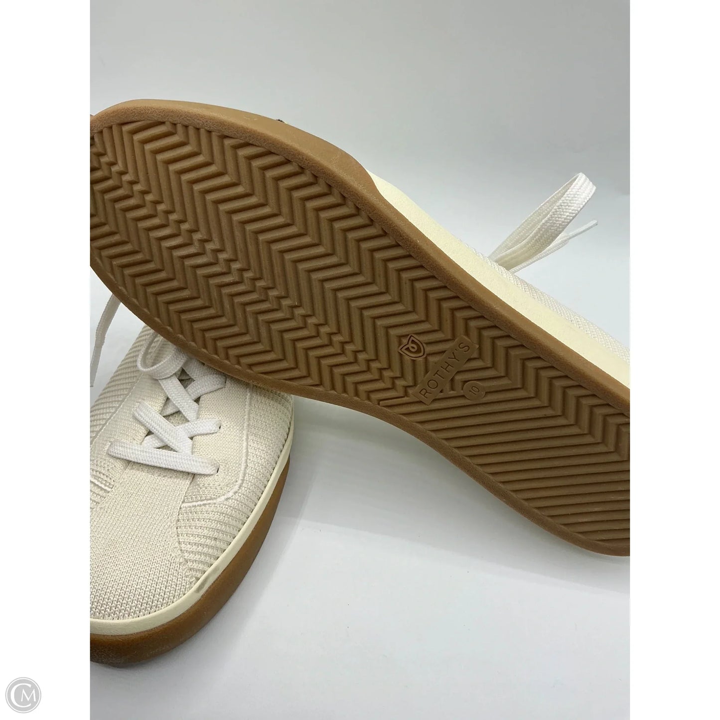 Shoes Flats By Rothys In White, Size: 10
