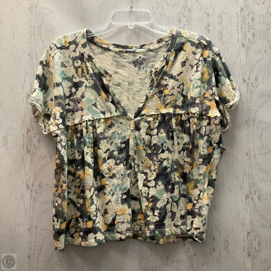 Top Short Sleeve By Pilcro In Multi-colored, Size: M