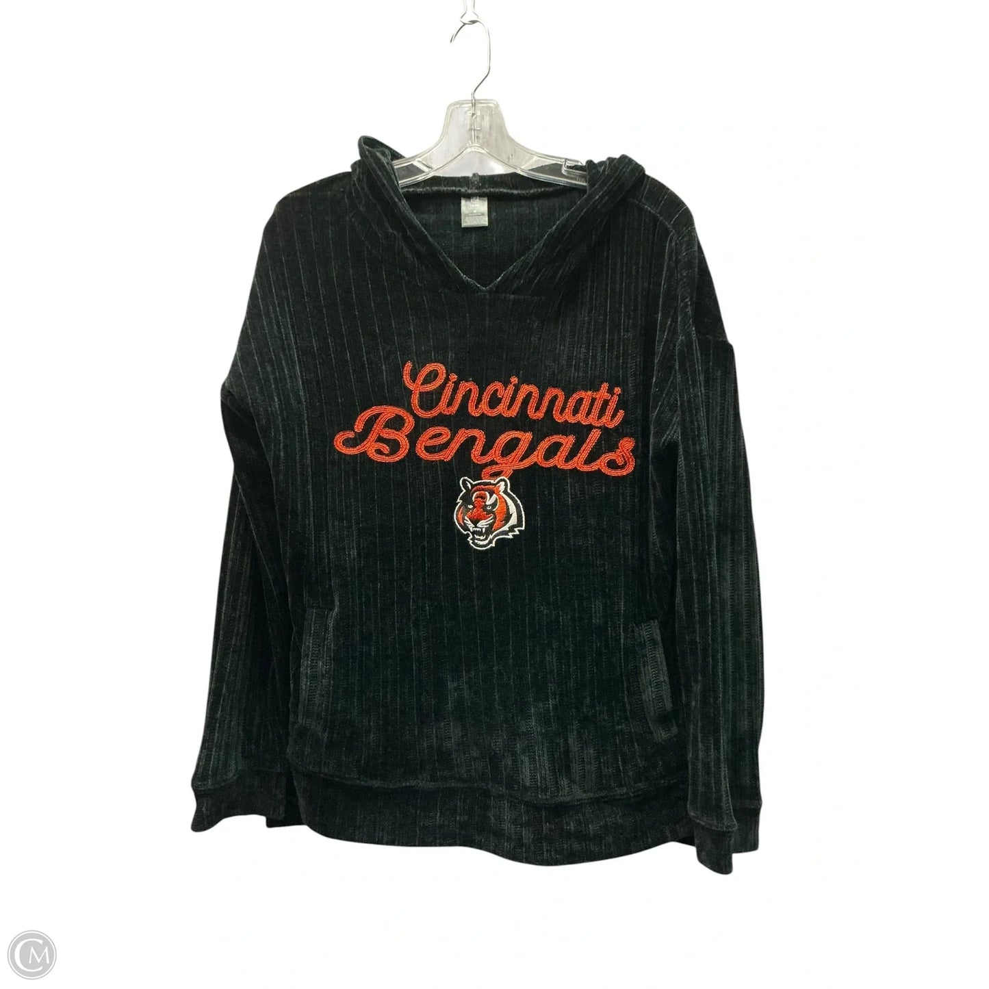 Top Long Sleeve By Nfl In Black, Size: M