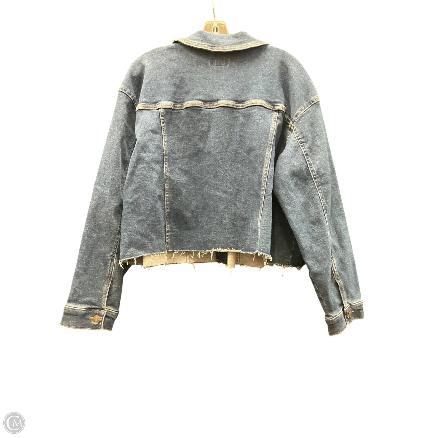Jacket Denim By Ava & Viv In Blue Denim, Size: 2x