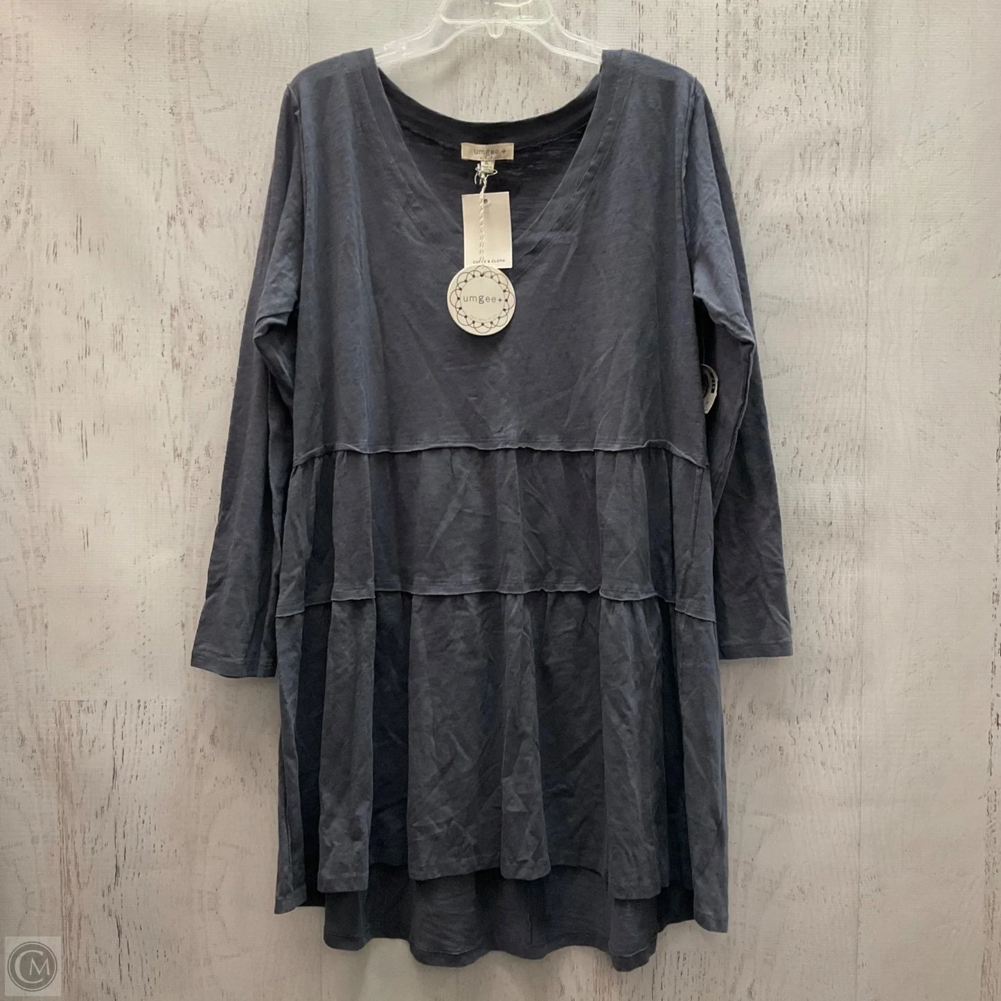 Dress Casual Midi By Umgee In Blue, Size: Xl