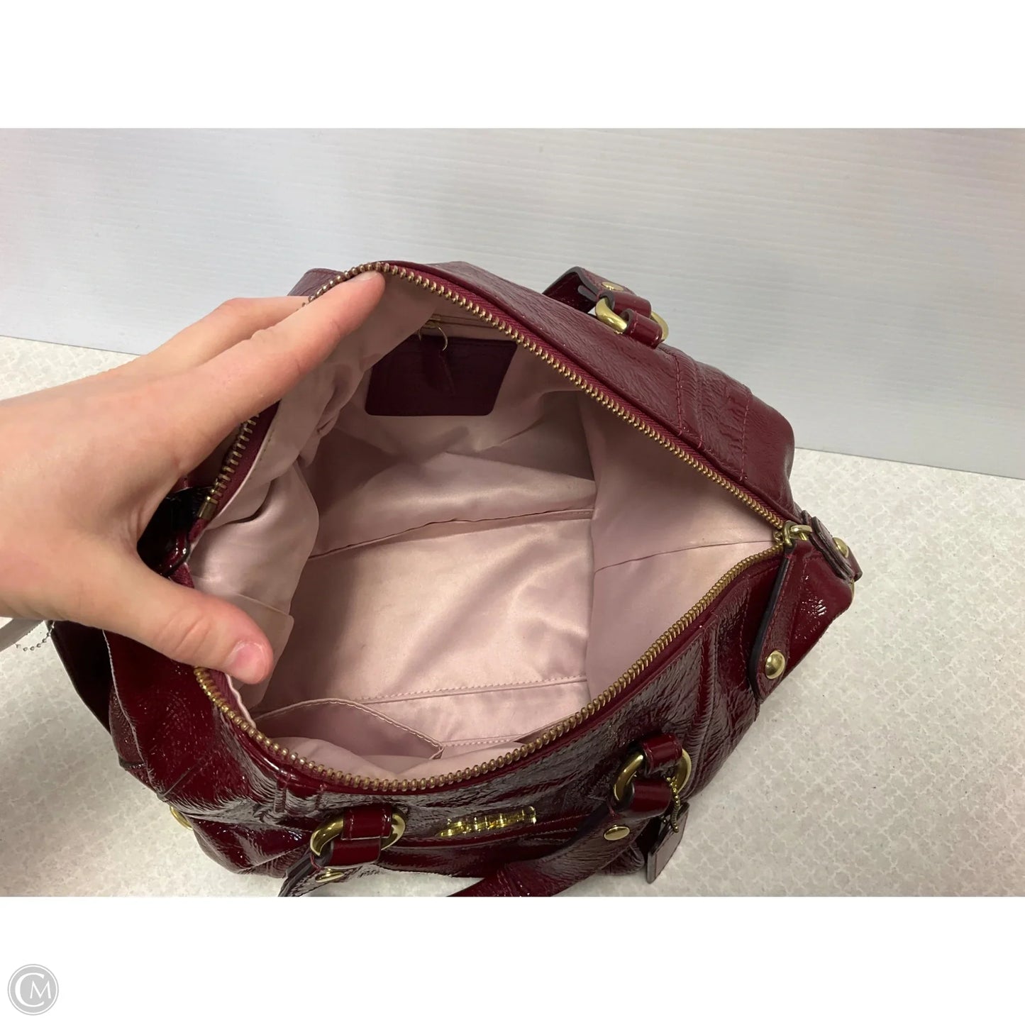 Handbag Designer By Coach, Size: Medium