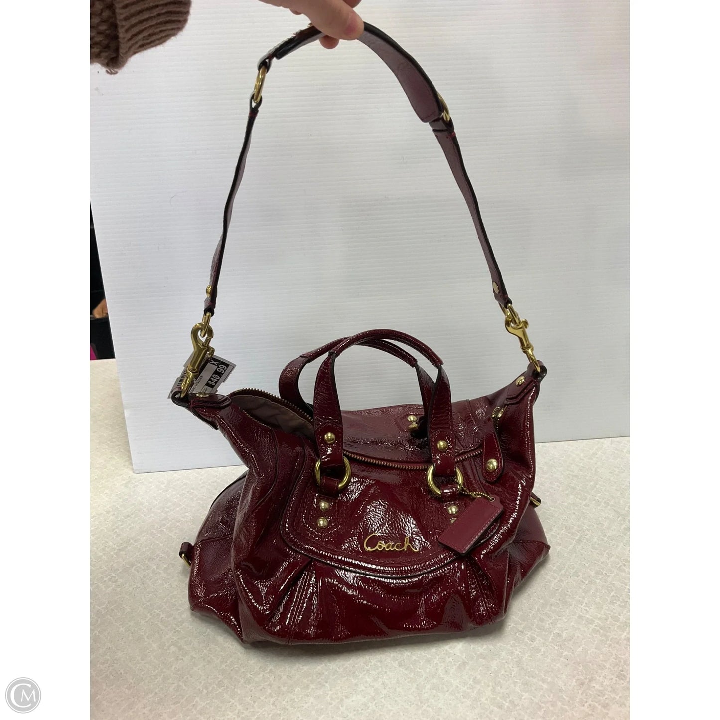 Handbag Designer By Coach, Size: Medium