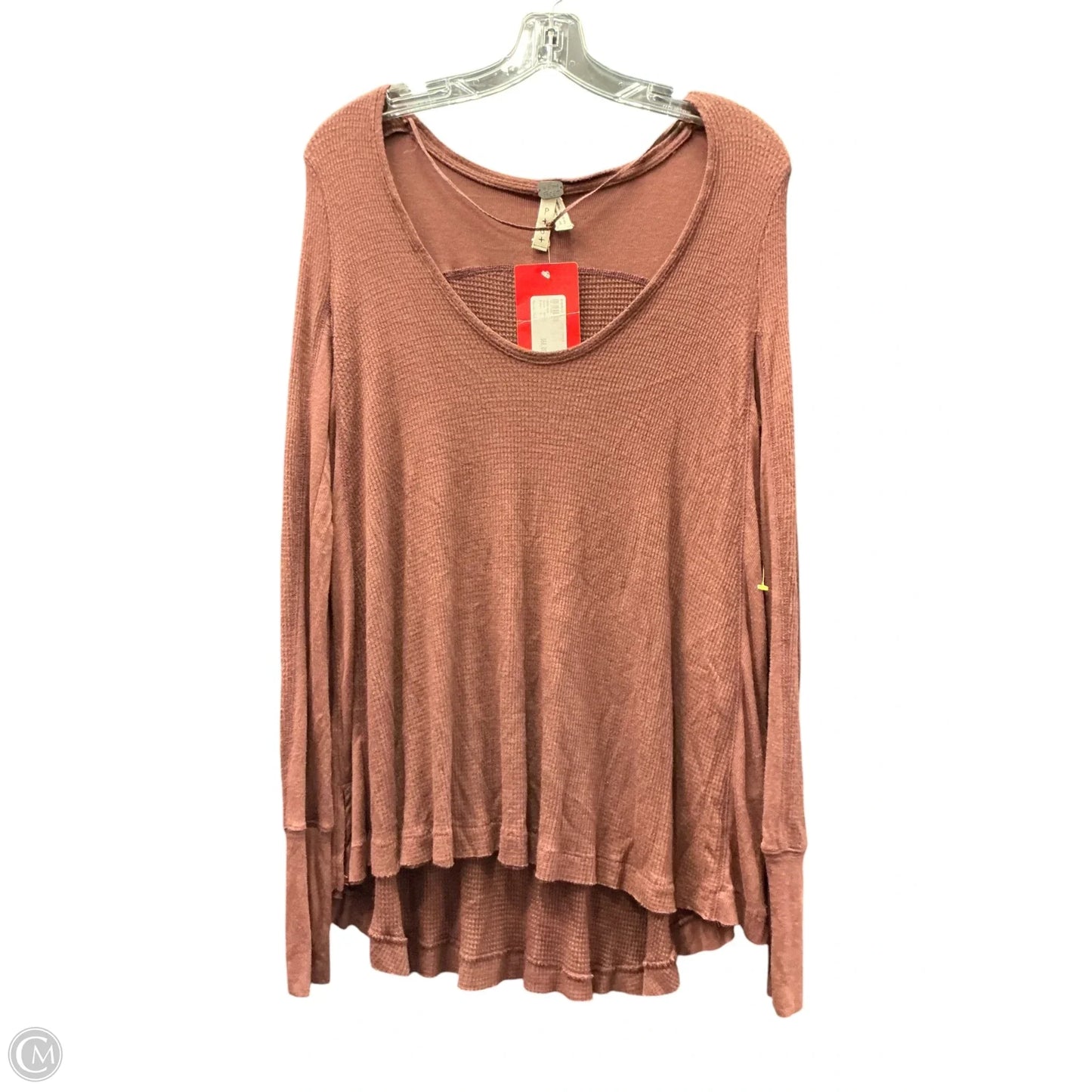 Top Long Sleeve By We The Free In Brown, Size: S