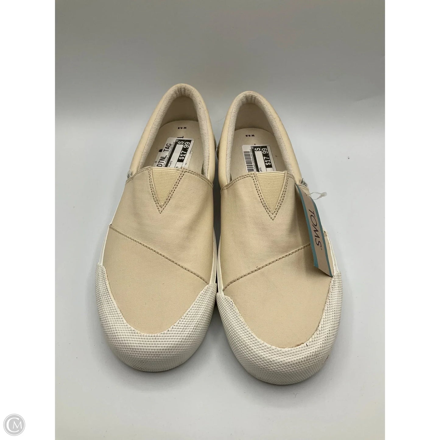 Shoes Flats By Toms In Tan, Size: 9.5