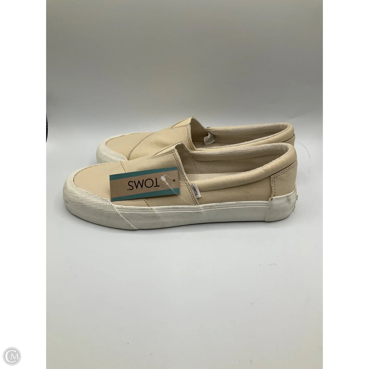 Shoes Flats By Toms In Tan, Size: 9.5