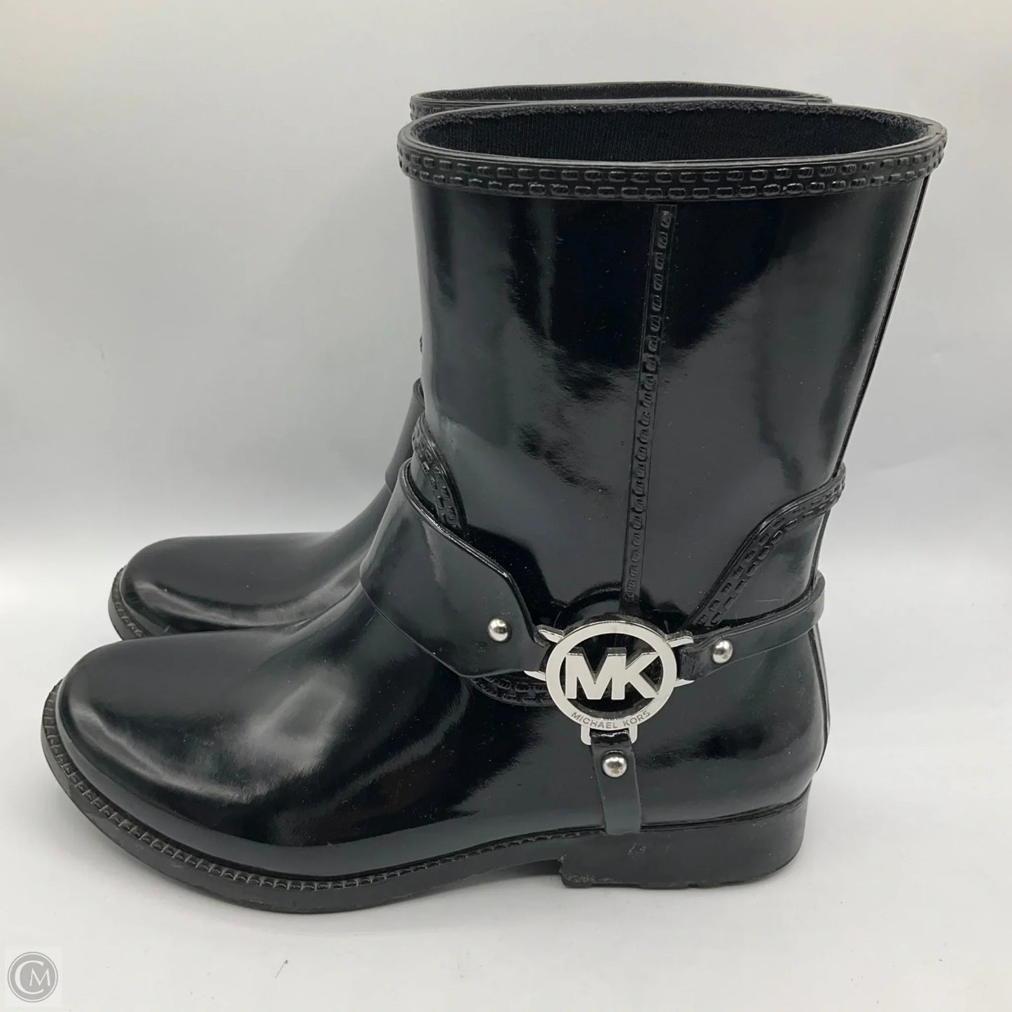 Boots Designer By Michael Kors In Black, Size: 6