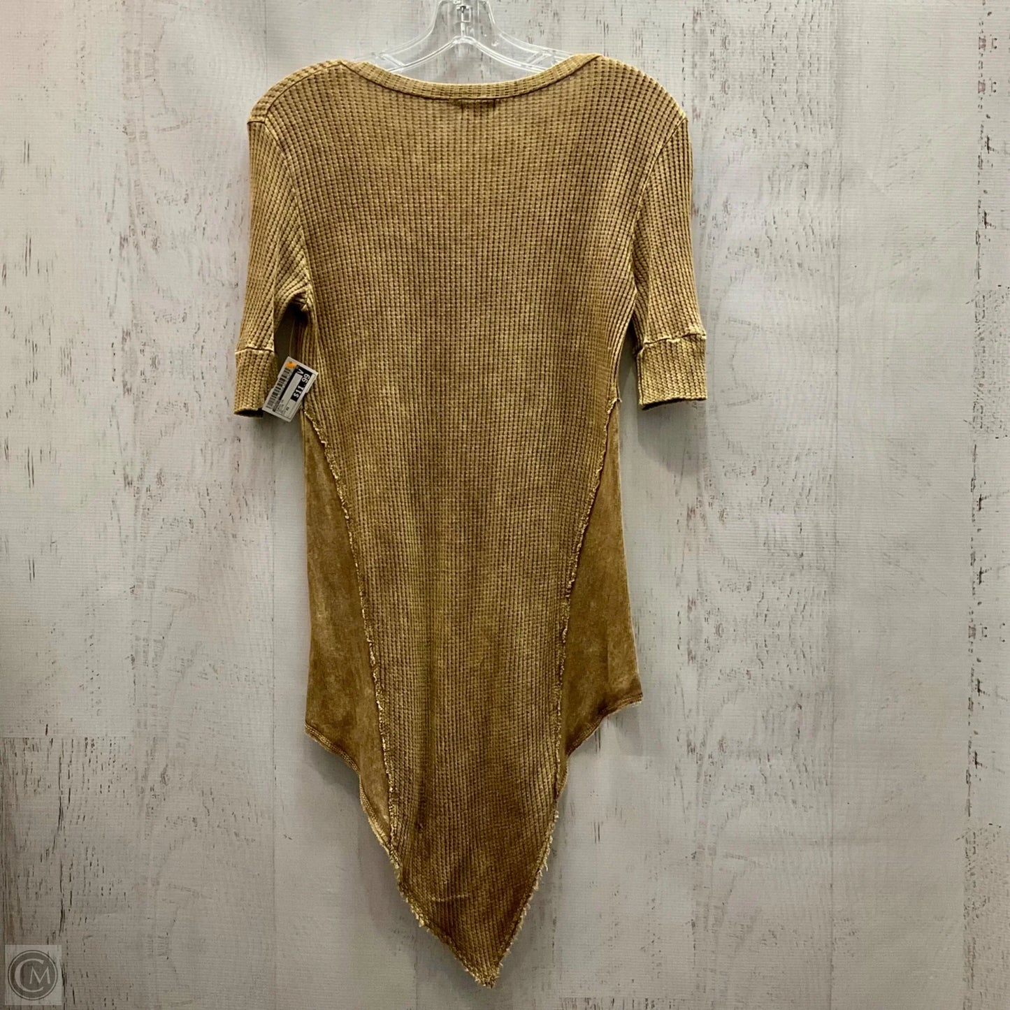 Tunic Short Sleeve By Braeve In Yellow, Size: Xs