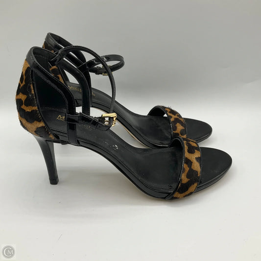 Shoes Heels Stiletto By Michael By Michael Kors In Animal Print, Size: 6