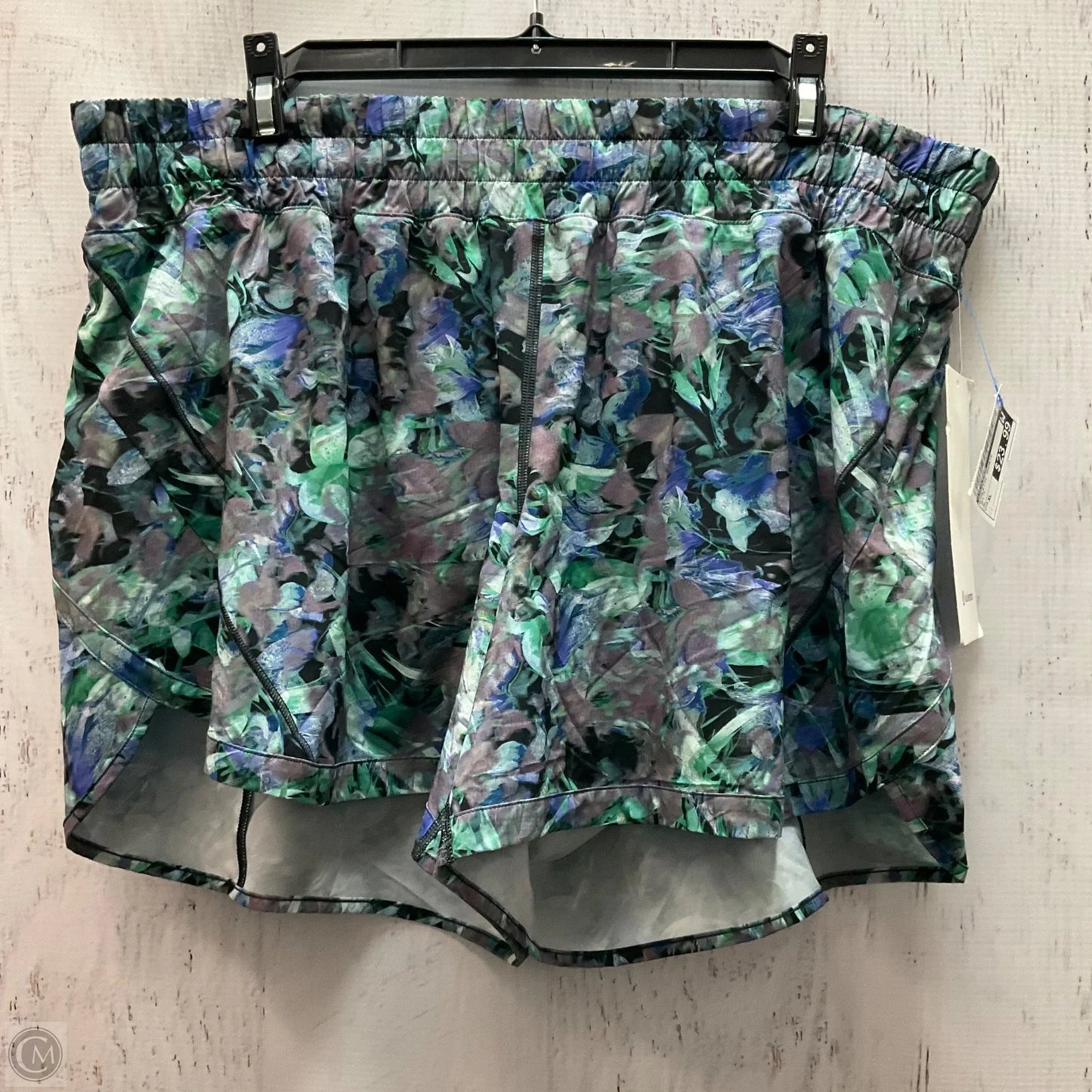 Athletic Shorts By Lululemon In Multi-colored, Size: Xl