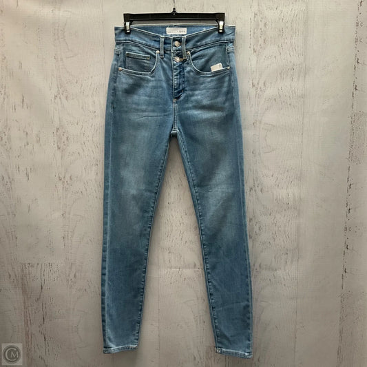 Jeans Skinny By Loft In Blue Denim, Size: 0